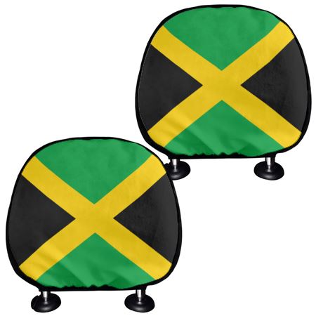 Jamaica Headrest Cover - CaribeHeart Jamaica